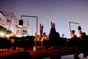 Rooftopbar in Peking