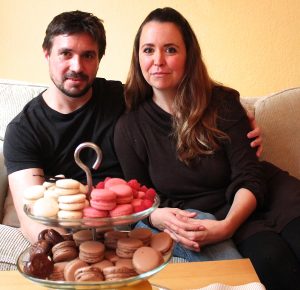 Jennifer und Sebastian Wirth stecken hinter "Bon Macaron".